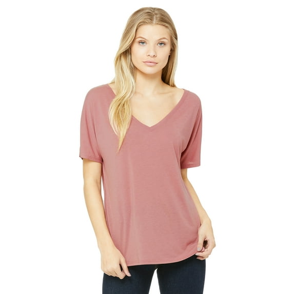 Bella + Canvas Ladies' Slouchy V-Neck T-Shirt - 8815