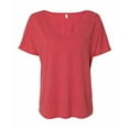 thumbnail image 1 of Bella + Canvas Ladies' Slouchy V-Neck T-Shirt - 8815, 1 of 2
