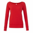thumbnail image 1 of Bella + Canvas Ladies' Sponge Fleece Wide Neck Sweatshirt, 1 of 4