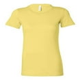 thumbnail image 1 of Ladies' Slim Fit T-Shirt - YELLOW - XL, 1 of 4