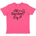 thumbnail image 1 of Bella Canvas Life'S A Garden, Dig It! Toddler T-Shirt Joe Dirt Humor Optimism Tee, 1 of 3