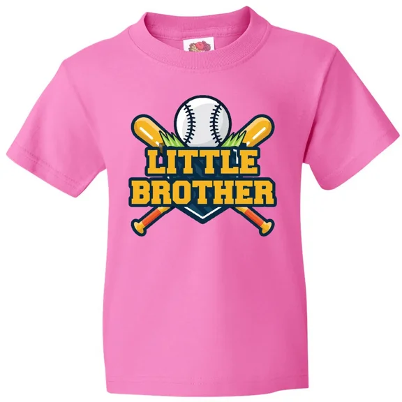 Bella Canvas Little Brother Baseball Bro Kids Children Child Teen Toddler Shirt