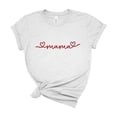 thumbnail image 1 of Bella Canvas Mama Printed Tee for Moms Women Casual Birthday Gift Shirt, 1 of 5