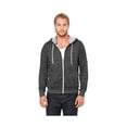 thumbnail image 1 of Bella Canvas Men'S 3739 Unisex Poly-Cotton Fleece Full-Zip Hoodie, 1 of 1