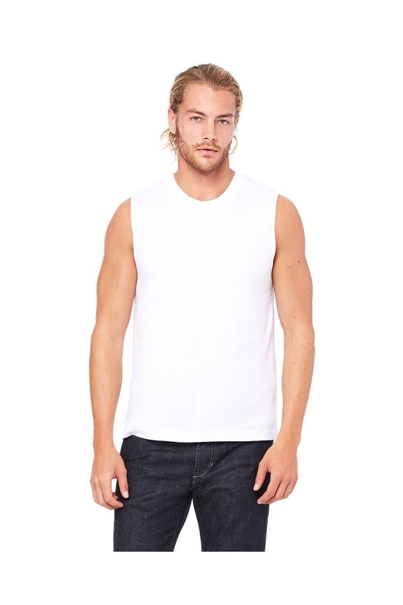 Men's Combed Jersey Muscle Tank Top, Style 3483