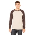 thumbnail image 1 of Bella + Canvas Men's Jersey Long-Sleeve Baseball T-Shirt, 1 of 2