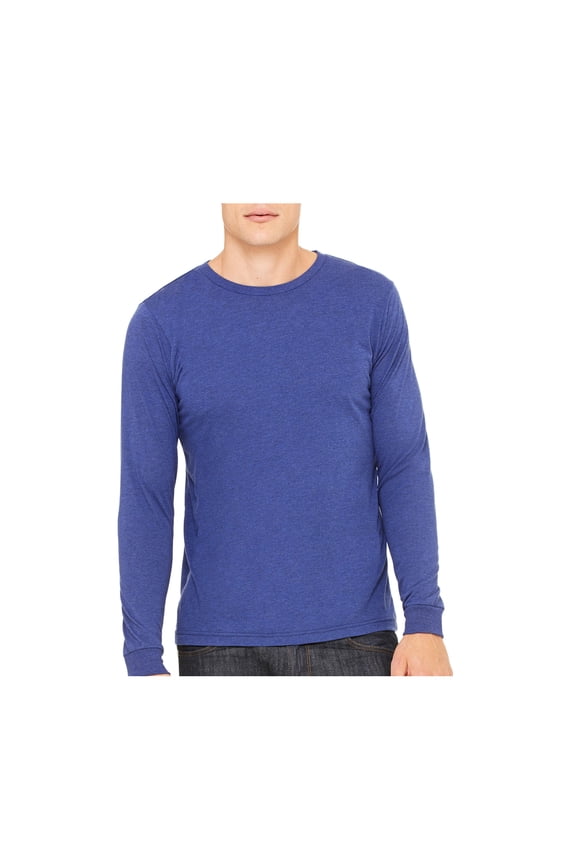 Bella + Canvas Men's Jersey Long-Sleeve T-Shirt, Style 3501