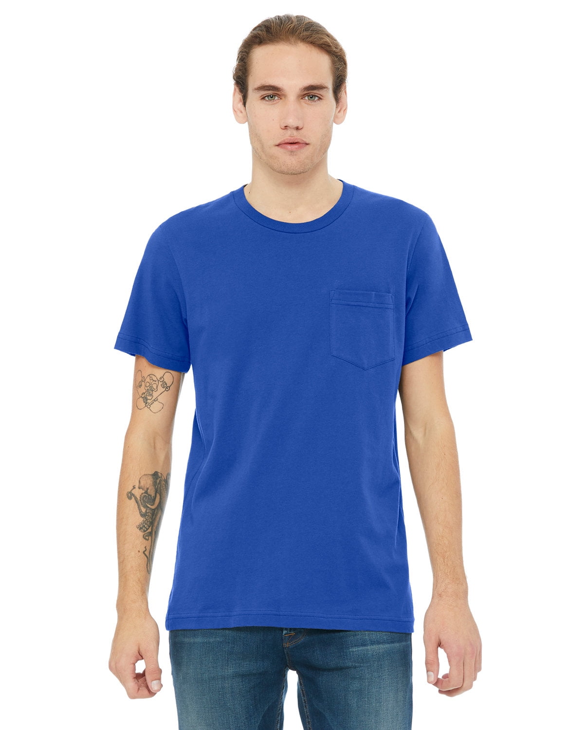 bella canvas pocket tee