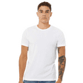 thumbnail image 1 of Bella Canvas Men's Jersey T-Shirt, CVC Short Sleeve Crewneck White Blank Tee, S, 1 of 5