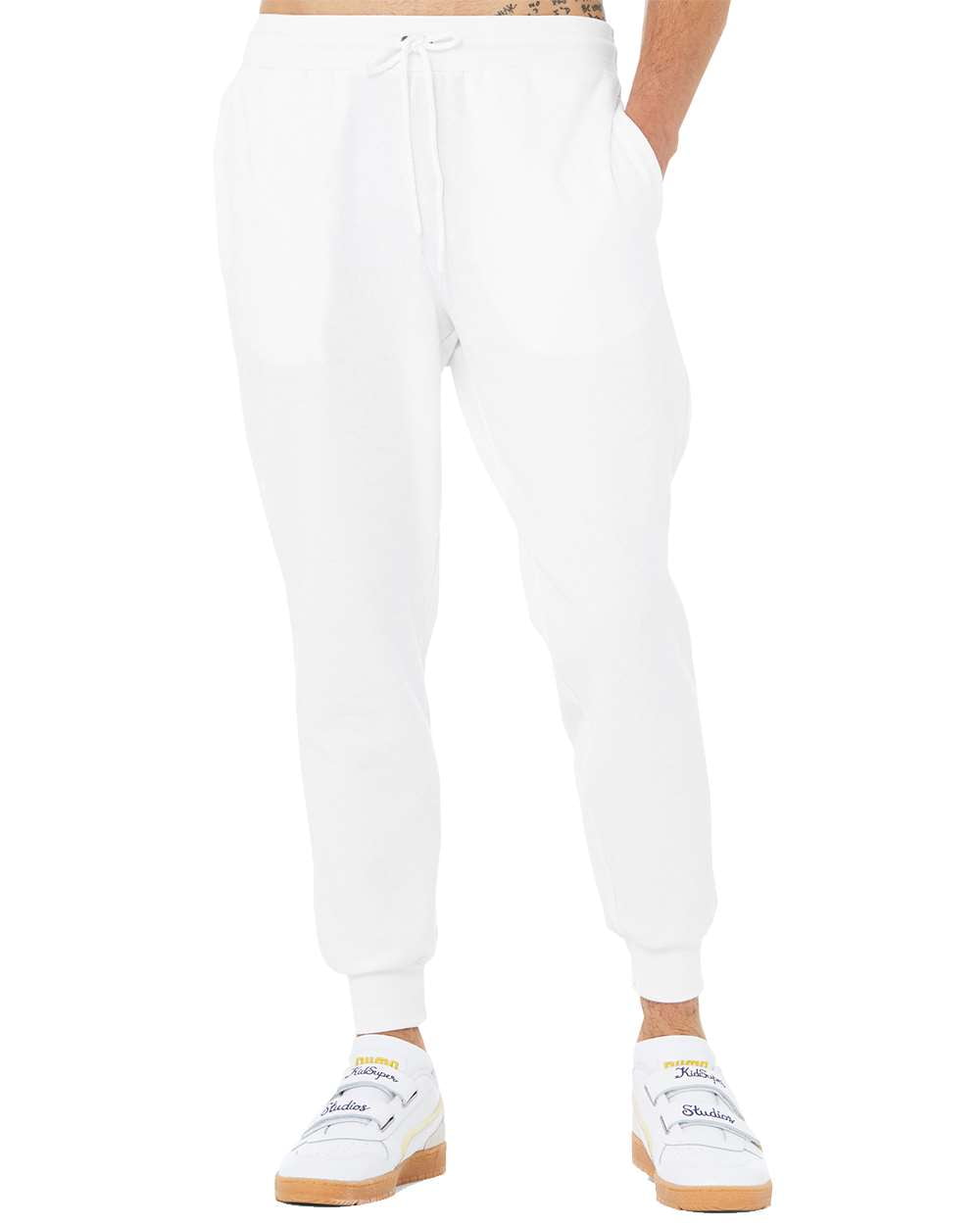Canvas joggers mens sale