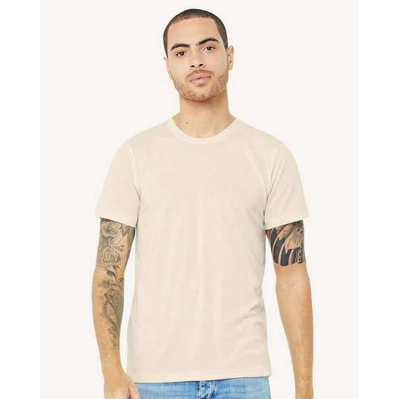 Bella Canvas Men's Made In Usa Jersey Short Sleeve Tee XXX-Large Black