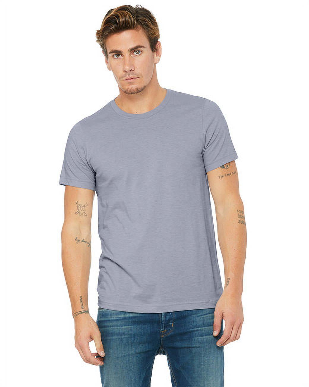 Bella Canvas Men's Short Sleeve CVC Jersey Tee (Style 3001CVC ...