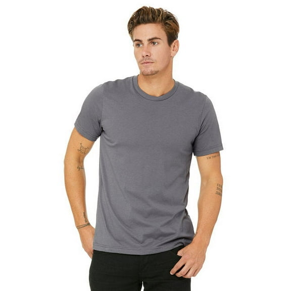 Bella Canvas Men's Short Sleeve Jersey Cotton T-Shirt (Style 3001)