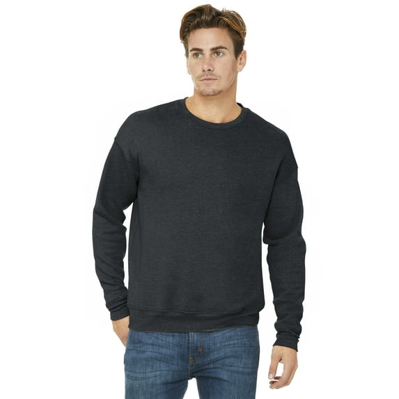 Bella & Canvas Men's Sponge Fleece Drop Shoulder Sweatshirt