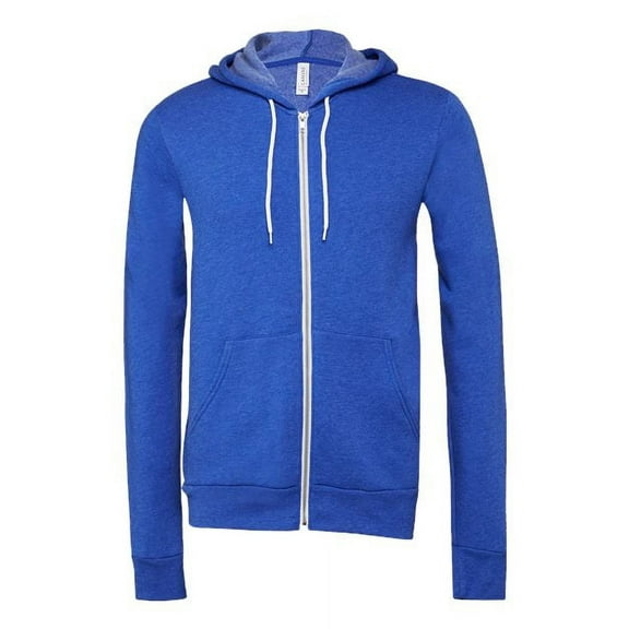 Bella & Canvas Men's Sponge Fleece Full Zip Hoodie