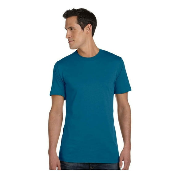 Bella Canvas Men's Taped Shoulders Crewneck T-Shirt, Style C3001