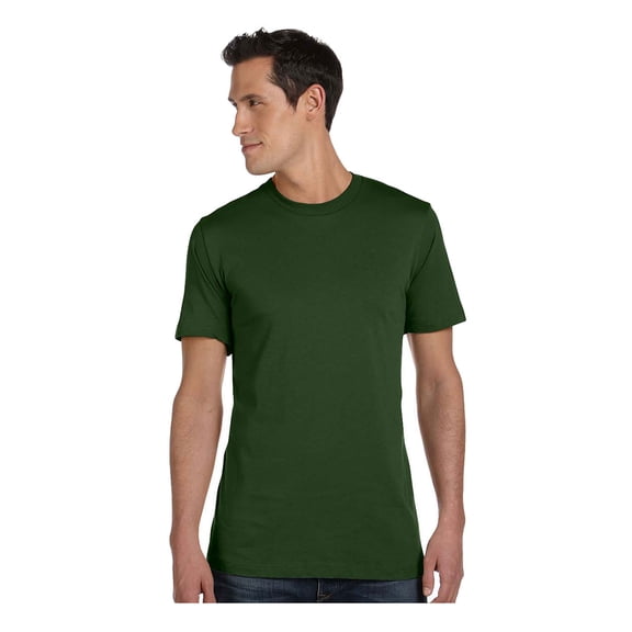 Bella Canvas Men's Taped Shoulders Crewneck T-Shirt, Style C3001