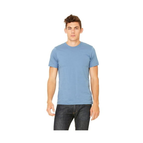 Bella Canvas Men's Taped Shoulders Crewneck T-Shirt, Style C3001