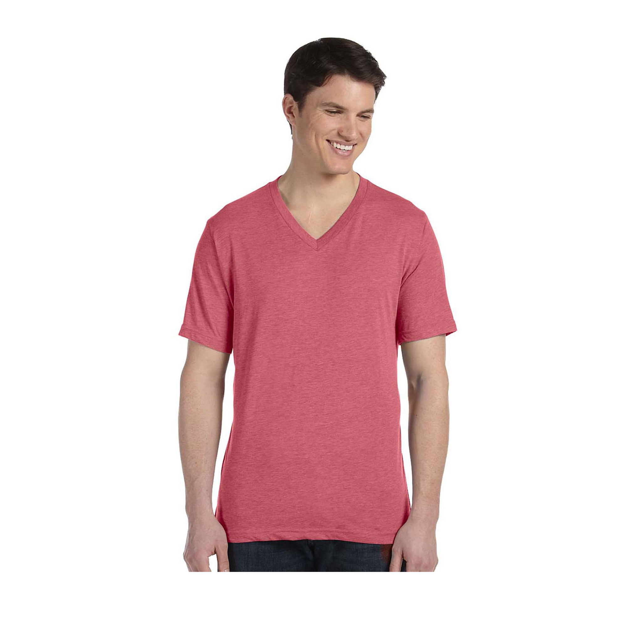 Bella Canvas Men's Triblend Sideseamed Fit V-Neck T-Shirt, Style C3415 ...