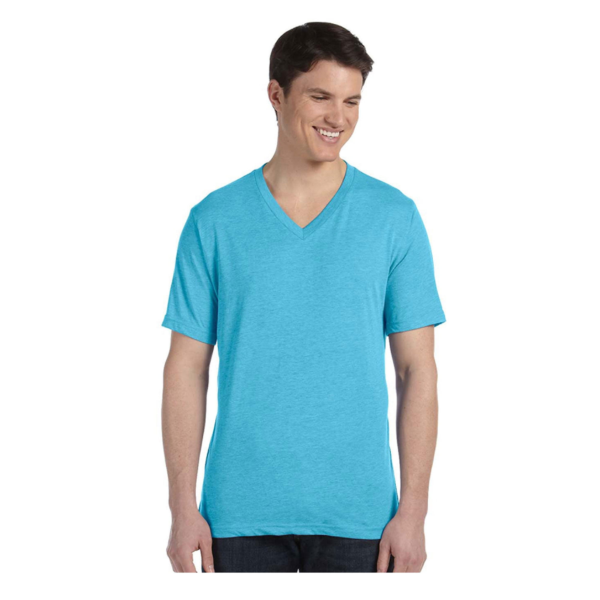 Bella Canvas Men's Triblend Sideseamed Fit V-Neck T-Shirt, Style C3415 ...