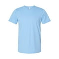 thumbnail image 1 of Bella Canvas Mens CVC Jersey Tee, 4XL, Heather Carolina Blue, 1 of 4