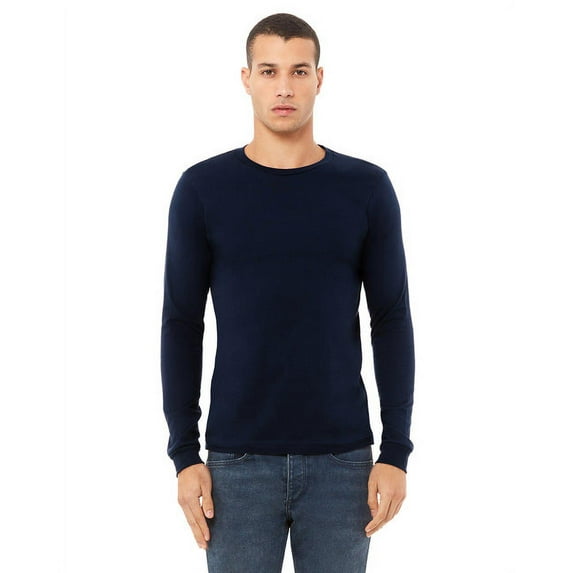 Bella + Canvas-Mens Jersey Long-Sleeve T-Shirt-3501