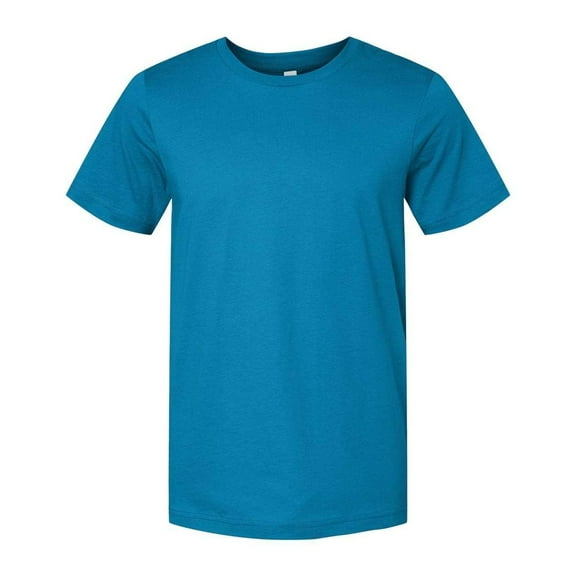 Bella Canvas Mens Jersey Tee, XS, Electric Blue