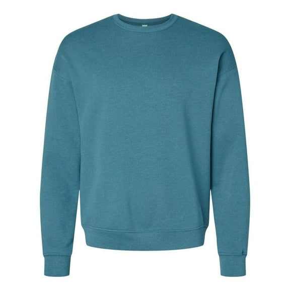Bella Canvas Mens Sponge Fleece Drop Shoulder Crewneck Sweatshirt, XS