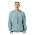 thumbnail image 1 of Bella Canvas Mens Sponge Fleece Drop Shoulder Hoodie, M, Heather Blue Lagoon, 1 of 5