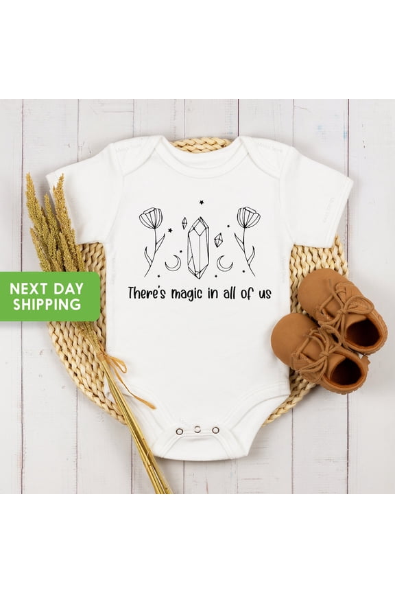 Bella Canvas Modern Crystal Magic Baby Baby Gift, Cute Baby, Baby Boy Baby