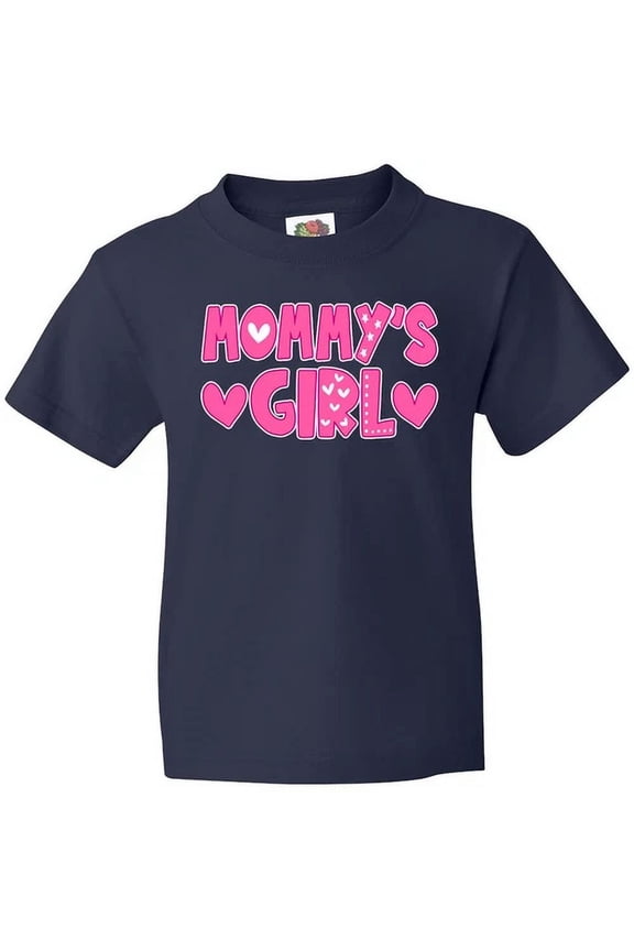 Bella Canvas Mommy'S Girl Gift Toddler T-Shirt Family Girls Mama Mother Mom Mommy New