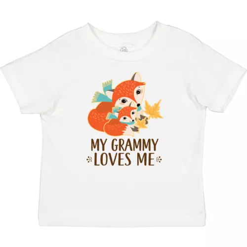 Cute Elephant Baby Bodysuit - My Grammy Loves Me Onesie