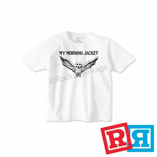 Bella Canvas My Morning Jacket T-Shirt Cotton Crew Top Boys Toddler White Short Sleeve