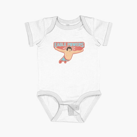 Bella Canvas Nacho Libre Eagle Powers Short Sleeve Baby One-Piece Newborn Gender Neutral Outfit, Baby Boy Or Girl Bodysuit, Birrthday Gifts