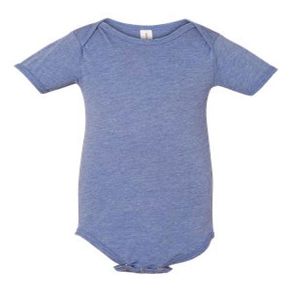 Bella   Canvas Newborn Triblend Short Sleeve One Piece
