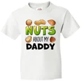 Bella Canvas Nuts About My Daddy Peanut, Almond, Pistachio Dad Father ...