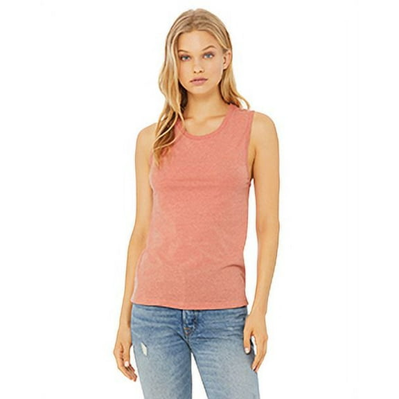 Bella   Canvas Pack of 3 Women Premium Jersey Cotton Muscle Tank