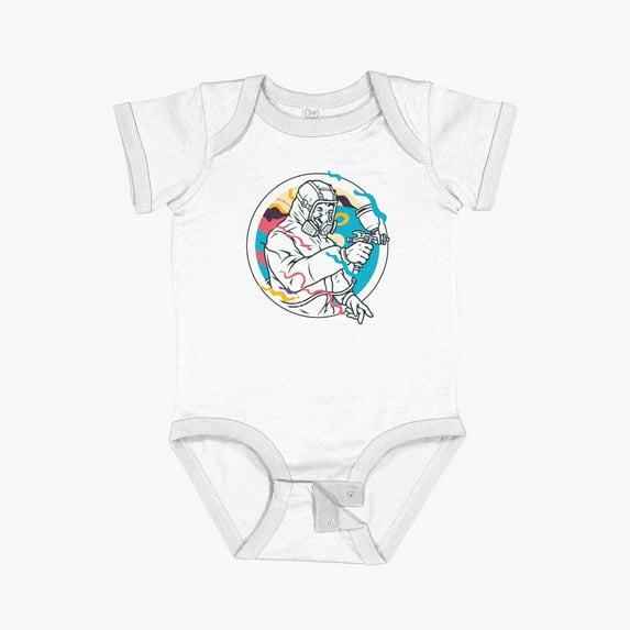 Bella Canvas Painter Paint Spray Gun Short Sleeve Baby One-Piece Newborn Gender Neutral Outfit, Baby Boy Or Girl Bodysuit, Birrthday Gifts