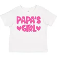 Bella Canvas Papa's Girl Gift Toddler Shirt Family Girls Papa Grandpa ...