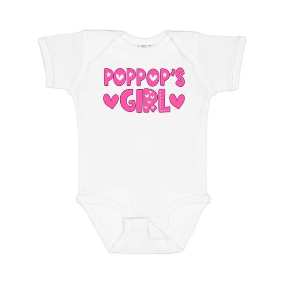 Bella Canvas Pop Pop's Girl Girls Baby Bodysuit