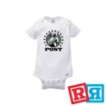 thumbnail image 1 of Bella Canvas Post Malone Gerber Baby OnesieÂ® Cotton Unisex White Short Sleeve Bodysuit, 1 of 3