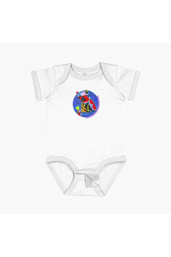 Bella Canvas Queen Of Hearts Short Sleeve Baby One-Piece Newborn Gender Neutral Outfit, Baby Boy Or Girl Bodysuit, Birrthday Gifts
