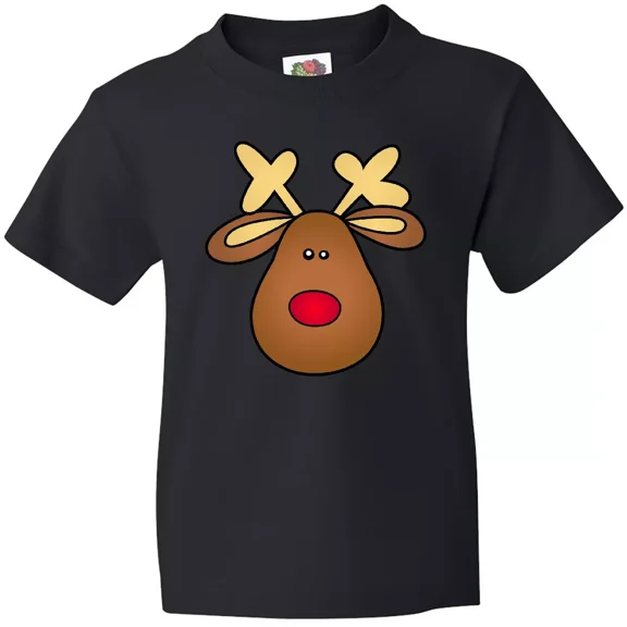 Bella Canvas Rudolph The Red Nose Reindeer Toddler T-Shirt Nosed Christmas Santa Day