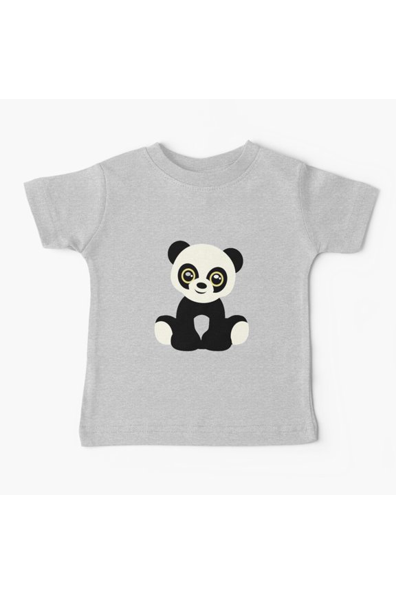 Bella Canvas Save panda is love - Panda Lover, Bamboo the Panda Baby T-Shirt