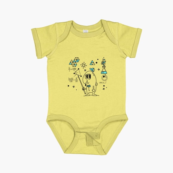 Bella Canvas Science Short Sleeve Baby One-Piece Newborn Gender Neutral Outfit, Baby Boy Or Girl Bodysuit, Birrthday Gifts