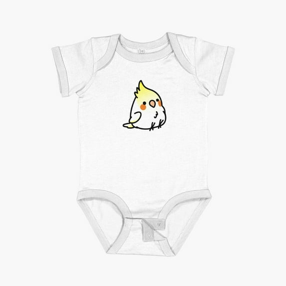 Bella Canvas Scooty The Special Needs Cockatiel Short Sleeve Baby One-Piece Newborn Gender Neutral Outfit, Baby Boy Or Girl Bodysuit, Birrthday Gifts