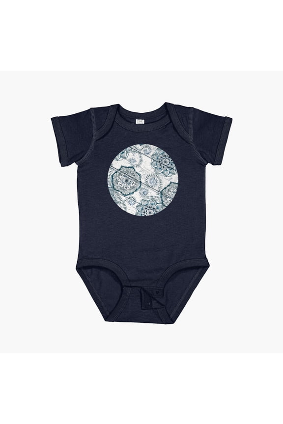 Bella Canvas Shabby Chic Navy Blue Doodles On Wood Short Sleeve Baby One-Piece Newborn Gender Neutral Outfit, Baby Boy Or Girl Bodysuit, Birrthday Gifts