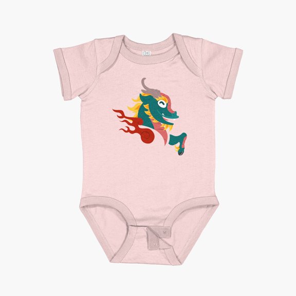 Bella Canvas Silly Beasty: Kirin Short Sleeve Baby One-Piece Newborn Gender Neutral Outfit, Baby Boy Or Girl Bodysuit, Birrthday Gifts