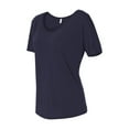 thumbnail image 1 of Bella-Canvas B8816 Womens Flowy Simple T-Shirt - Midnight, Extra Large, 1 of 3