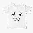 thumbnail image 1 of Bella Canvas Smile Happy Cat With Face Emoji , Cat Lovers Baby T-Shirt, 1 of 3